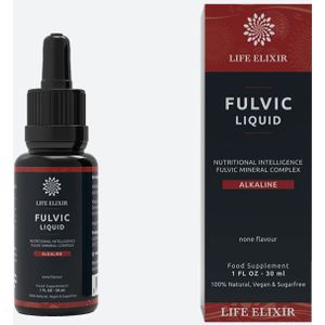 Life Elixir - Fulvinezuur Alkaline - 30 ml - Natuurlijk Supplement