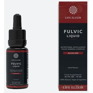 Life Elixir - Fulvinezuur Alkaline - 15 ml - Natuurlijk Supplement