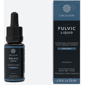 Life Elixir - Fulvinezuur - 15 ml - Natuurlijk Supplement - Ondersteunt Weerstand