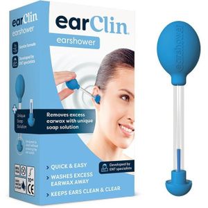 EarClin Earshower - Oorsmeer Verwijderaar - Oordruppels - Oorreiniger - Oorspuit - Oorspray - Alternatief Wattenstaafjes