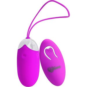 EZlove - Waterproof Vibratie Eitje - Geheel oplaadbaar - Roze