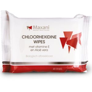 Maxani Chloorhexidine Doekjes met Vitamine  - 40 Stuks - 1 Verpakking
