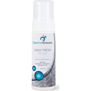 DermaGroom - Droogshampoo - zonder geur - voor hond en kat - Daily Fresh Mousse