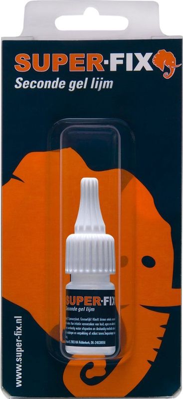 Super-Fix secondelijm gel - 10 gram