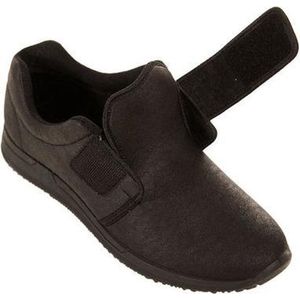 Comfortschoen Alexander - Zwart - Stretch - Klittenband Sluiting
