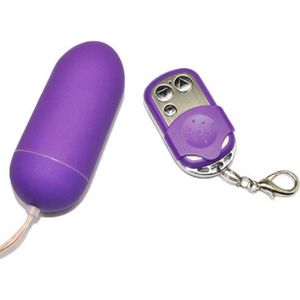 10 Speed Remote Vibrating Egg Big Purple - Tril ei -