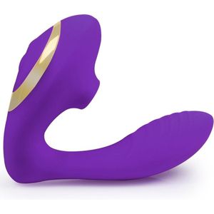 Anna - sucking vibrator - Woman's Vibration Massager met pulserende lucht - Mary®