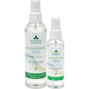 Ré-genesis - Magnesiumolie - Spray - 100 ml en 200 ml - Natuurzuiver