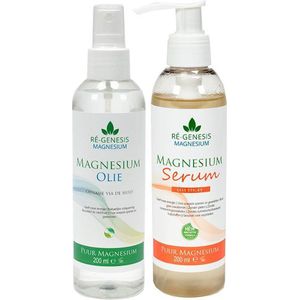 (Aanbieding) Ré-genesis Magnesium voordeel-pakket 200 ml. olie en 200 ml. serum