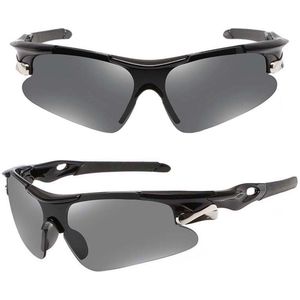 Outdoor zonnebril DUO SET (2ST) Dulaidu (Zwart) eigentijds design voor hardlopen - wielrennen - fietsen - wandelen - vissen