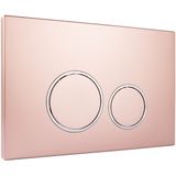 StarBlueDisc Doppio 50 Bedieningsplaat Rosé Goud Voor Geberit Sigma UP320/UP720