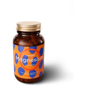 Orangefit Magnesium - 60 tabletten - Magnesium bisglycinaat - Mineralen - Supplementen - Voor Slaap & Energie