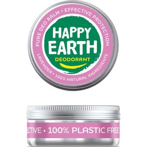Happy Earth 100% Natuurlijke Deodorant Balm Lavender 45 gr