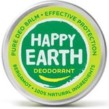 Happy Earth 100% Natuurlijke Deodorant Balm Bergamot 45 gr