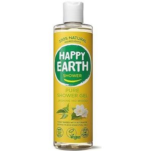 Happy Earth 100% Natural Shower Gel Jasmine Ho Wood Douchegel 300 ml