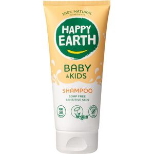Happy Earth Shampoo 100% Natuurlijk Baby & Kids 200 ml
