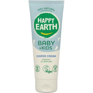 Happy Earth Diaper Cream 100% Natuurlijk Baby & Kids 75 ml