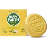 Happy Earth 100% Natuurlijke Shower Bar Jasmine Ho Wood 90 gr