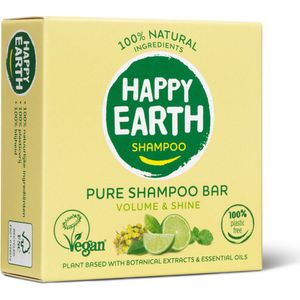 Happy Earth - Shampoobar - Volume & Shine - 100% Natuurlijke Ingrediënten