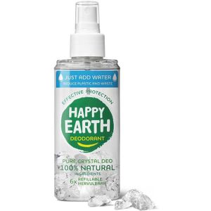 Happy Earth 100% Natuurlijke Deodorant Just-add-Water Unscented Spray 100 ml