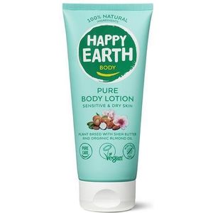 Happy Earth Zachte Bodylotion 100% Natuurlijk 200 ml