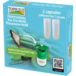 BSI Feromooncapsules – Navulset Voor Buxusmotvallen, Werkt Tot 3 Maanden, 2 Capsules Zonder Val