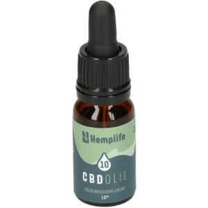 Raw CBD Olie (10%) - 10ML | Hemplife