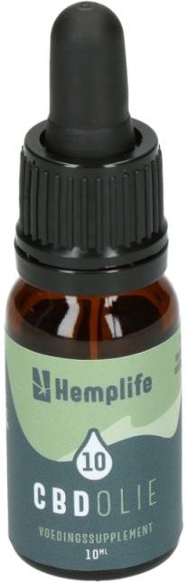 Raw CBD Olie (10%) - 10ML | Hemplife