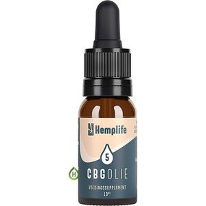 Raw CBG Olie (5%) - 10ML | Hemplife