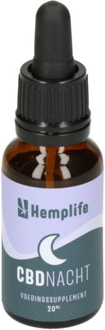 Hemplife - CBD Nacht - 20 ml - Hennep Extract - Melatonine