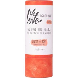 Deo Stick Sweet & Soft - vegan & soda vrij Sweet & Soft (vegan, soda vrij)