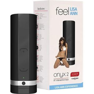 Kiiroo - Onyx+ Teledildonic Masturbator Lisa Ann Experience