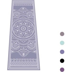 Yogamat Magic Carpet | Lavendel met Indiase Henna Print