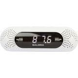Salora - CR626USB - Wekkerradio - Wit - USB Oplaadfunctie - Groot LED Display