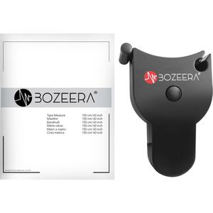 BOZEERA Body Mass Tape - Meetlint lichaam - Omtrekmeter - Inclusief Nederlandse Handleiding