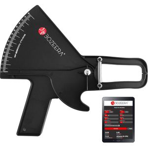 BOZEERA Huidplooimeter PRO - Vetmeter - Inclusief Software en Handleiding