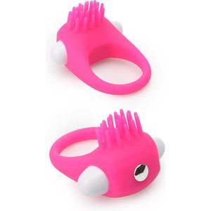 Dream Toys Cockring RINGS OF LOVE SILICONE STIMU RING Roze