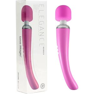 Love Magic® - Elegance - Magic Wand - vibrator voor vrouwen - Clitoris Stimulator - USB oplaadbaar - Roze