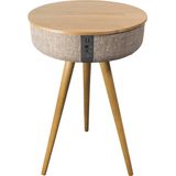 Salora Houten AirTable Speakertafel + Microfoon 41x64.5cm Hout/Beige