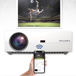 Salora 60BFM4250 - Beamer - Projector - Mini beamer - Full HD - 400 Ansi Lumens - Mirror cast