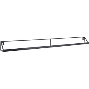 LOFT42 Pictured Metalen Fotoplank Zwart - 110x8x8 -