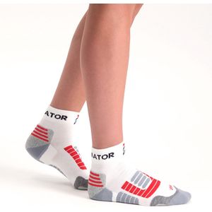 Gladiator Sports Compressiesokken Hardloopsokken Steunsokken Sportsokken Hielspoor Per Paar Wit