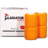 Gladiator Sports Ondertape Bandage - Sporttape - Sport bandage - Per rol - Groen