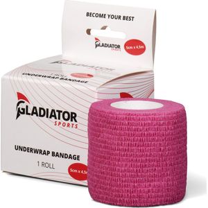 Gladiator Sports Ondertape Bandage - Sporttape - Sport bandage - Per rol - Roze