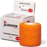 Gladiator Sports Ondertape Bandage - Sporttape - Sport bandage - Per rol - Oranje