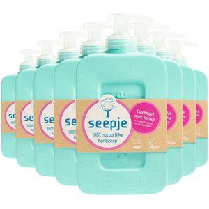 Seepje Handzeep - Lavendel met Tonka - Natuurlijke Ingredienten - 8 x 300ML