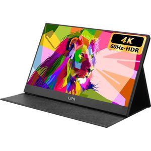 Lipa - AX-60 - Draagbare Monitor - 15.6 Inch - 4K Ultra HD - HDMI - 2x USB C - Energiezuinig