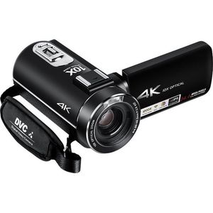 Lipa AD-C7 camcorder 4K videocamera - Digitale camera - Camcorder - Wifi camera - Vlog camera - Sony CMOS lens en phone remote - 120x zoom - Met 32 GB SD-kaart - Wifi - Aansluiting statief en microfoon