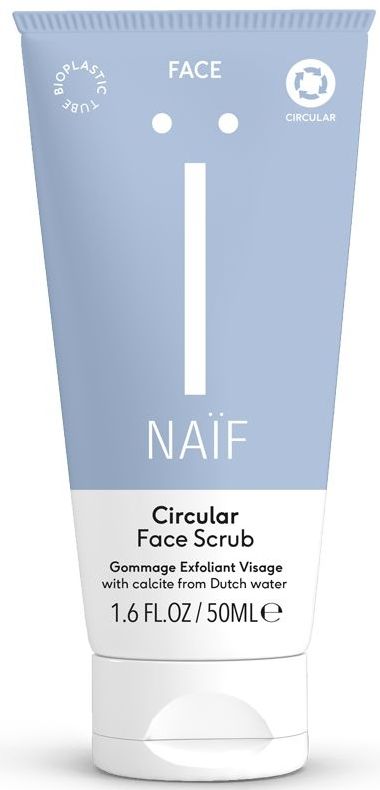 Naïf - Circulaire Gezichtsscrub - 50ml - Gezichtsverzorging - met Natuurlijke Ingrediënten