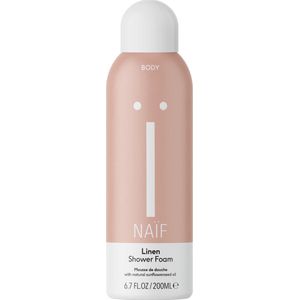 Naïf - Linen Doucheschuim - 200ml - met Natuurlijke Ingrediënten